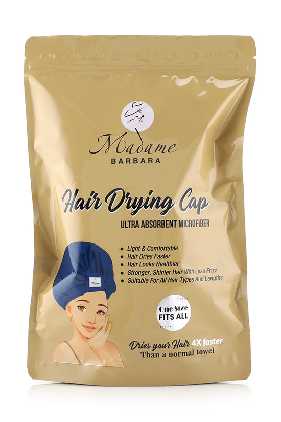 Hair Drying Microfiber Ultra Cap - Navy Blue - Joe's Labs
