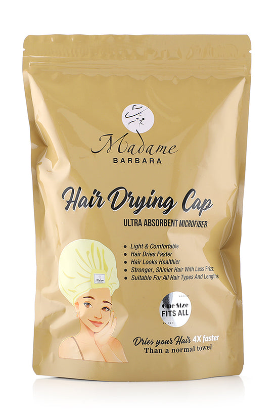 Hair Drying Microfiber Ultra Cap - Creamy Ivory - Joe's Labs