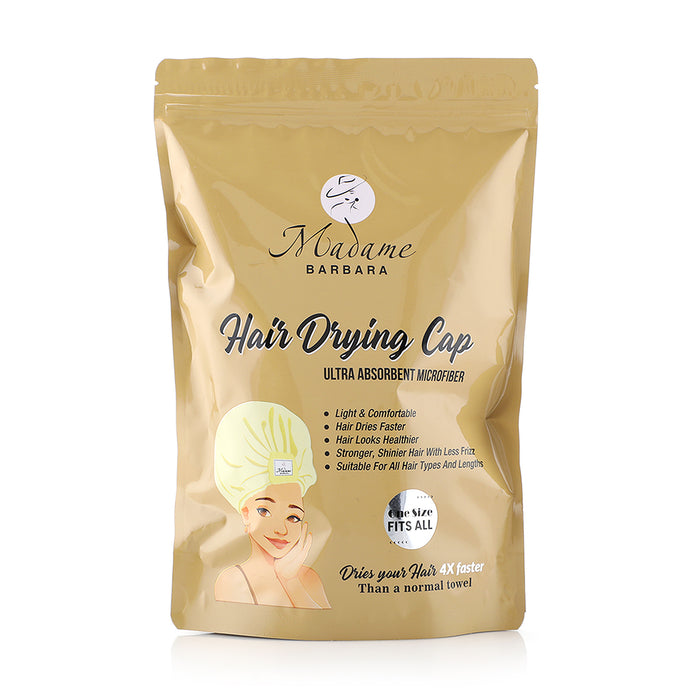 Hair Drying Microfiber Ultra Cap - Creamy Ivory - Joe's Labs
