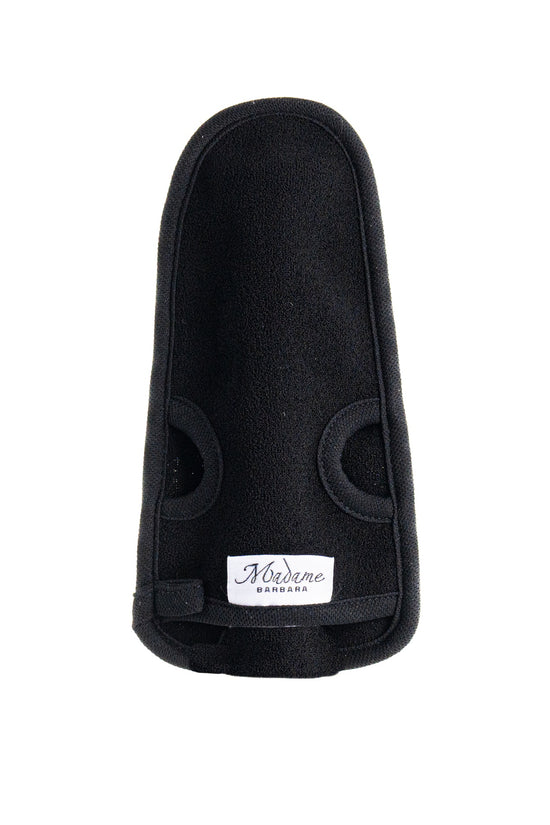 Super Exfoliating Bath Glove  Black-Pink - Joe's Labs