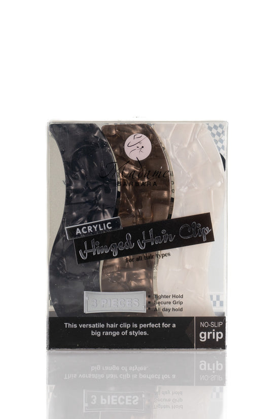 Hinged Hair Clip Acrylic - Joe's Labs