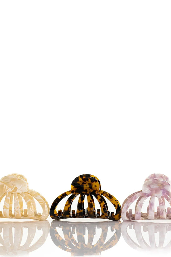 Acrylic Hair Clips Tortoise - Joe's Labs
