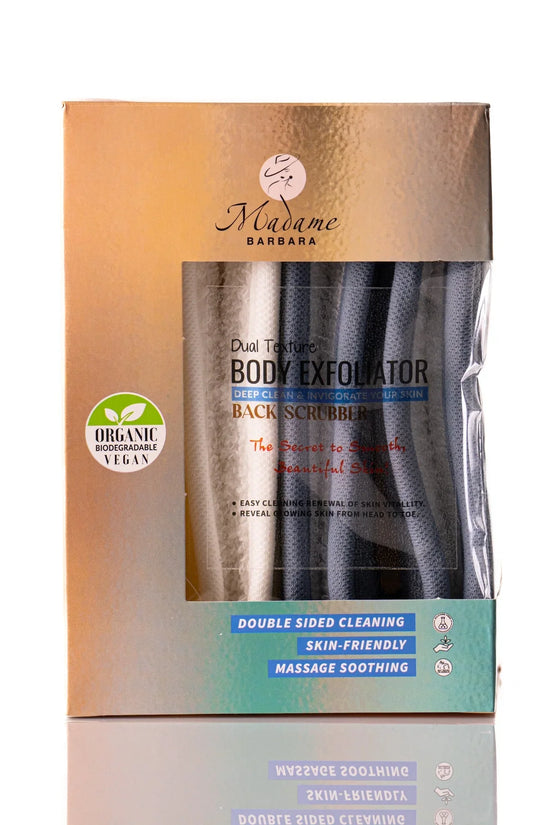 Exfoliating Back Scrubber Set - 2 pcs - Joe's Labs