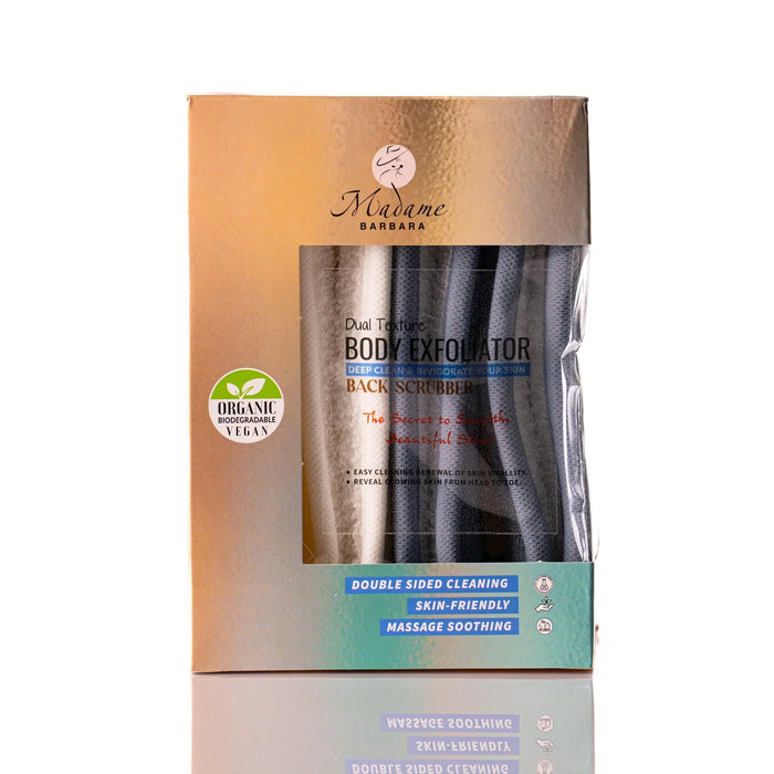 Exfoliating Back Scrubber Set - 2 pcs - Joe's Labs