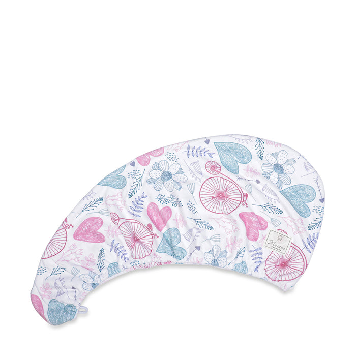 Hair Towel Microfiber  Pinkish Green - Joe's Labs