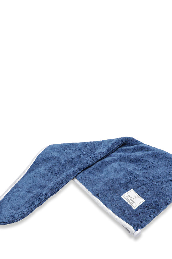 Microfiber Hair Towel - Navy Blue - Joe's Labs