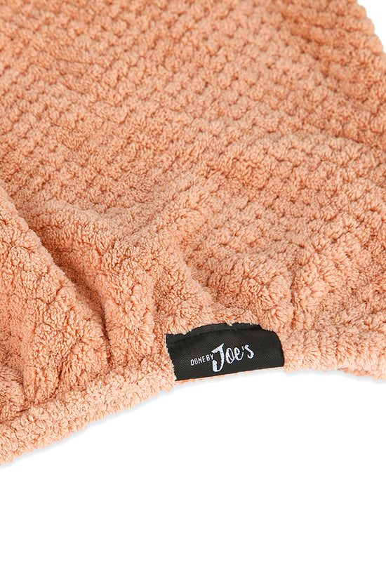 Hair Drying Turban Microfiber - Set Of 2 Off White And Pink - Joe's Labs