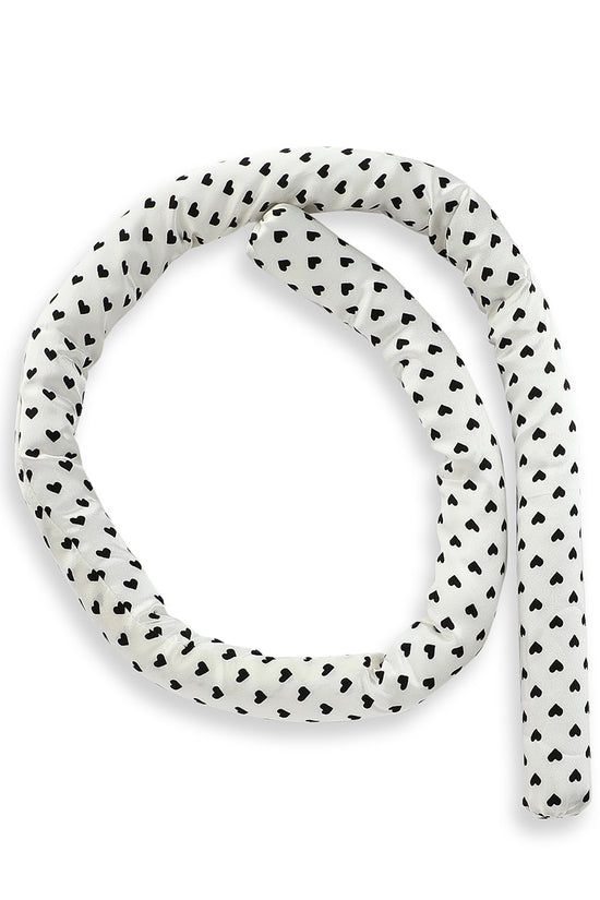 Silk Heatless Hair Curler Set - 4 pcs - Black & White - Joe's Labs