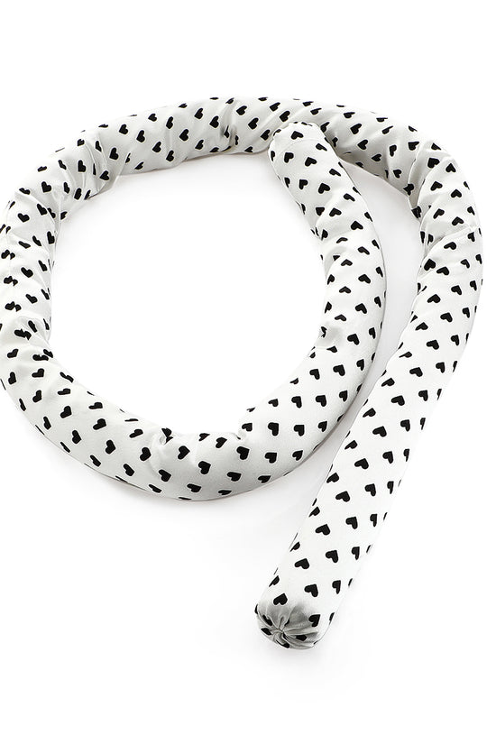 Silk Heatless Hair Curler Set - 4 pcs - Black & White - Joe's Labs