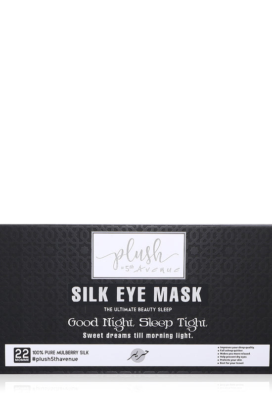 Silk Eye Mask - Black - Joe's Labs