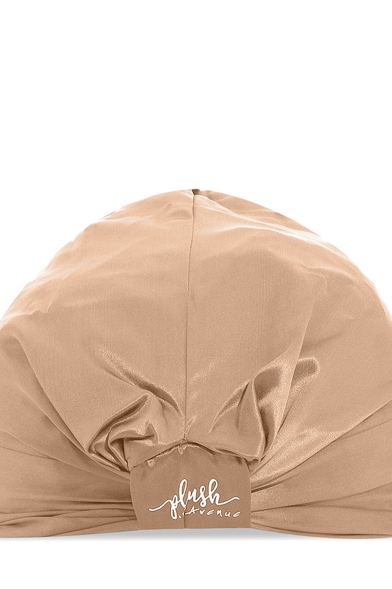 Silk Hair Bonnet - Caramel - Joe's Labs