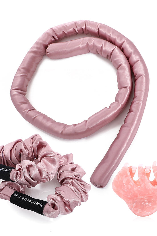 Silk Heatless Hair Curler - Pink - Joe's Labs