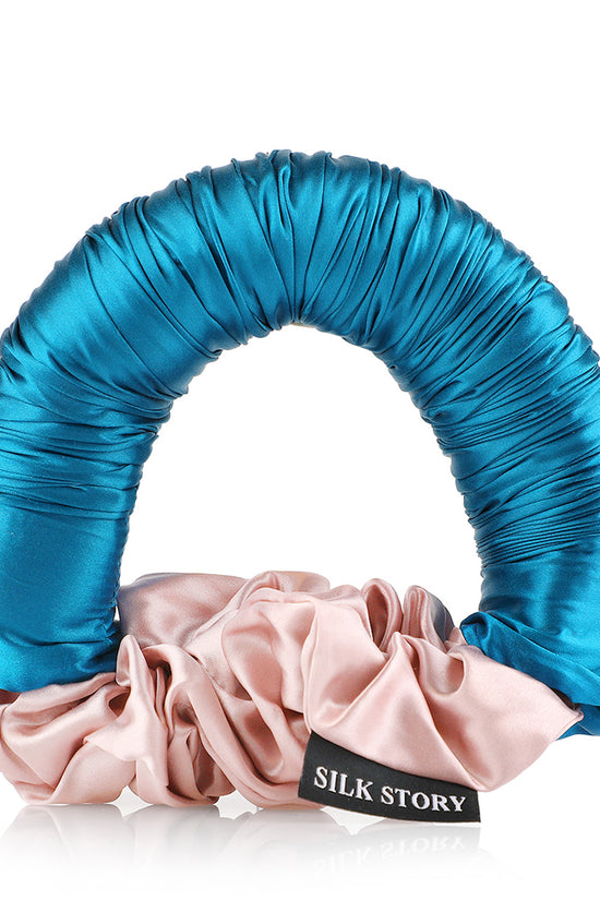 Silk Sweet Dreams Tie - Blue & Pink - Joe's Labs