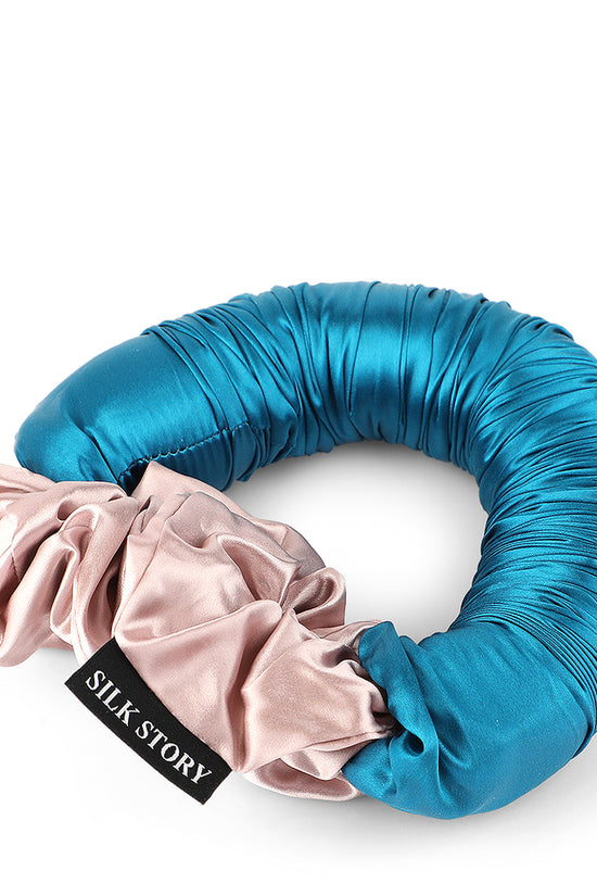 Silk Sweet Dreams Tie - Blue & Pink - Joe's Labs