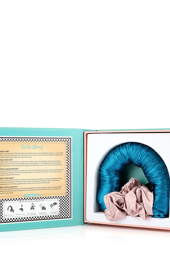 Silk Sweet Dreams Tie - Blue & Pink - Joe's Labs