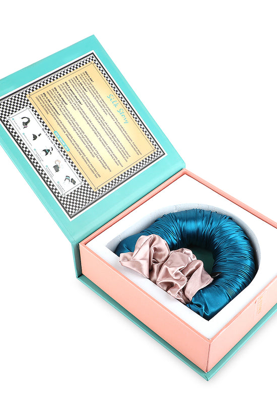 Silk Sweet Dreams Tie - Blue & Pink - Joe's Labs