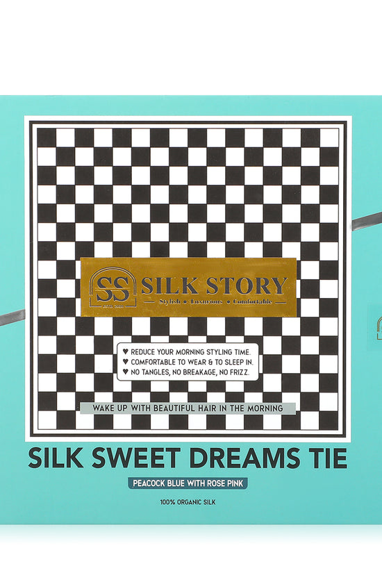 Silk Sweet Dreams Tie - Blue & Pink - Joe's Labs