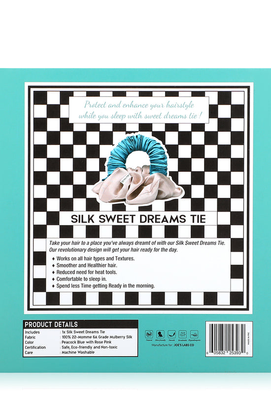 Silk Sweet Dreams Tie - Blue & Pink - Joe's Labs