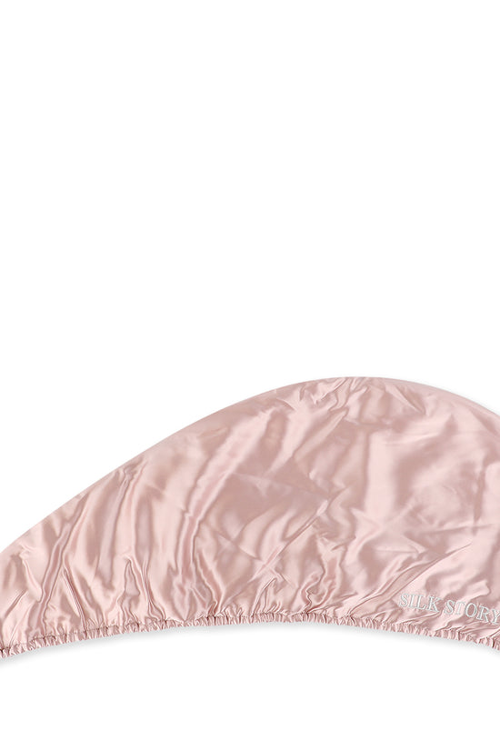 Silk Combined Hair Turban - Pink - Joe's Labs