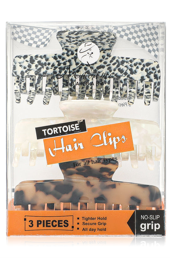 Hair Clips Tortoise - Joe's Labs
