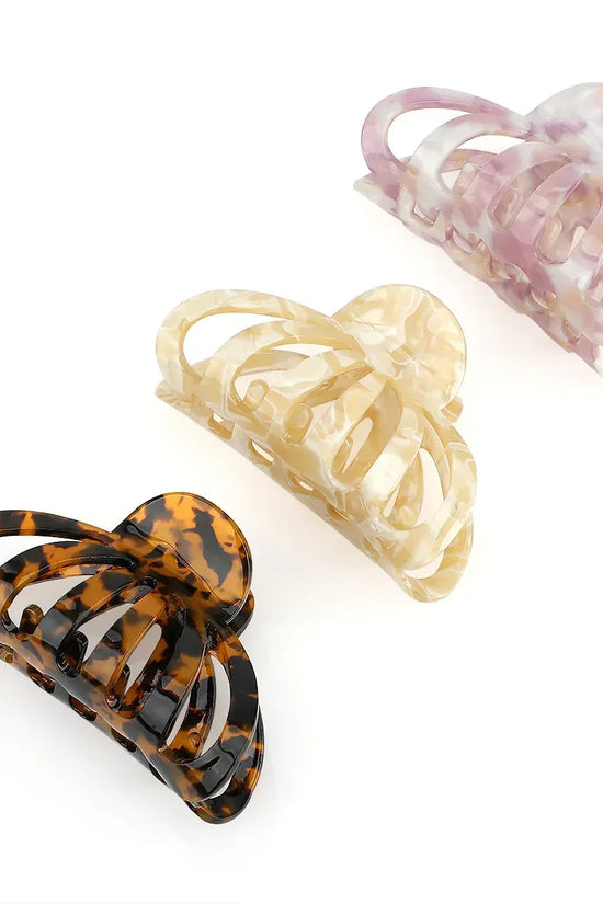 Acrylic Hair Clips Tortoise - Joe's Labs