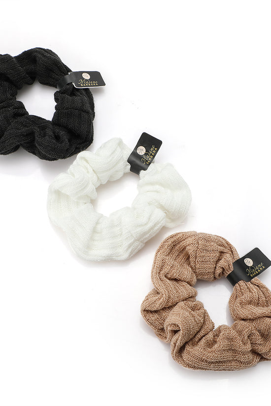 Ribbed Scrunchies Super Set - 3 pcs - Joe's Labs
